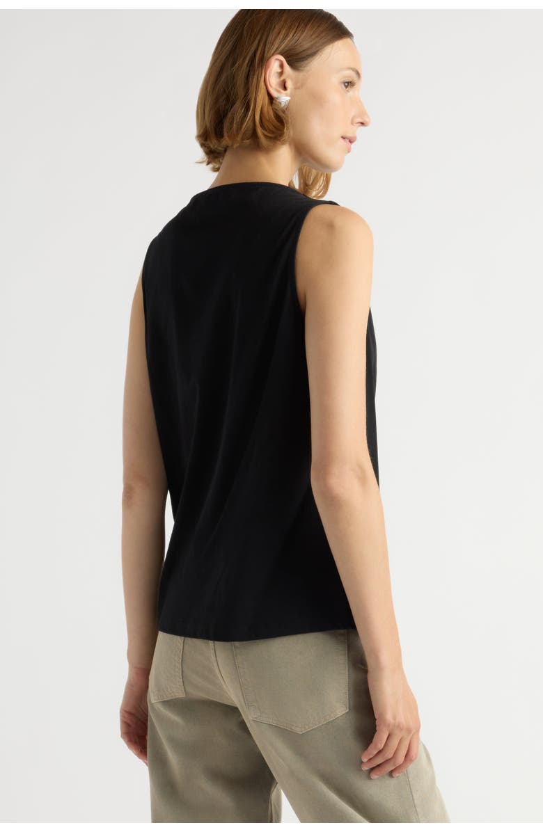 Modern Citizen Carissa Cowl-Neck Tank, Alternate, color, Black