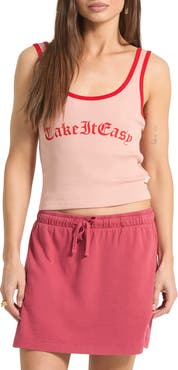 Brixton Take it Easy Ringer Organic Cotton Tank