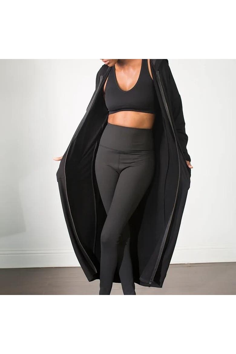 The Lat/long Hoodie, Alternate, color, Black