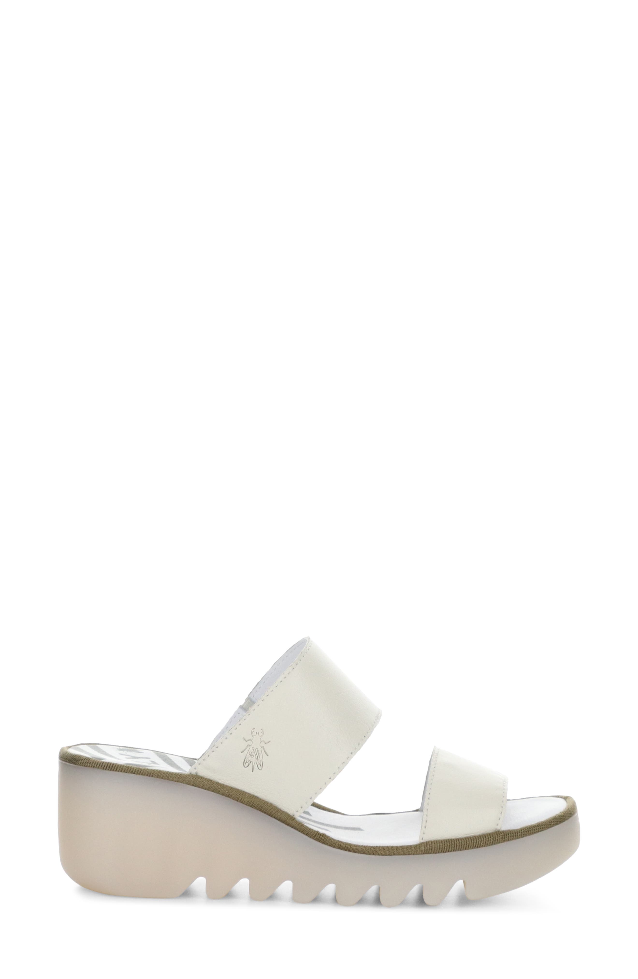 Besy Platform Sandal, Alternate, color, 009 OFF WHITE MOUSSE