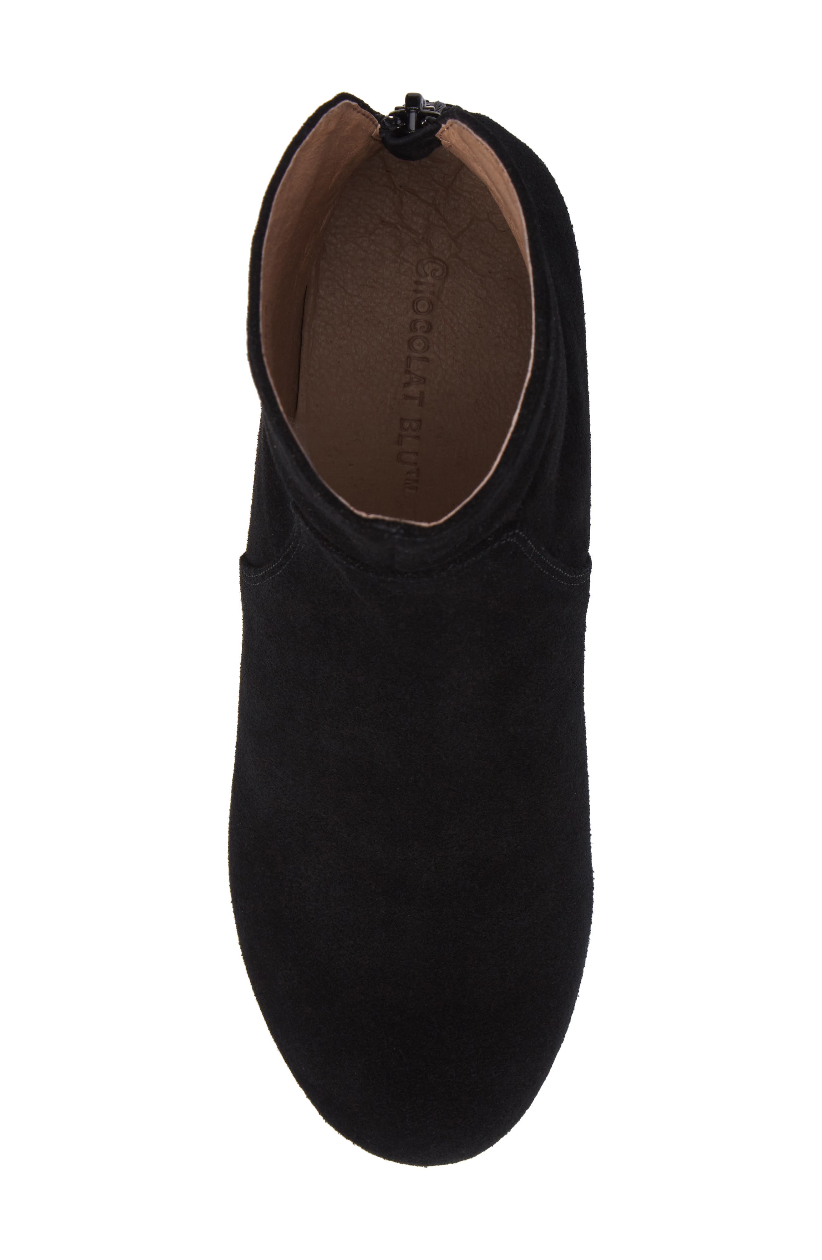 Yarden Wedge Bootie, Alternate, color, BLACK SUEDE