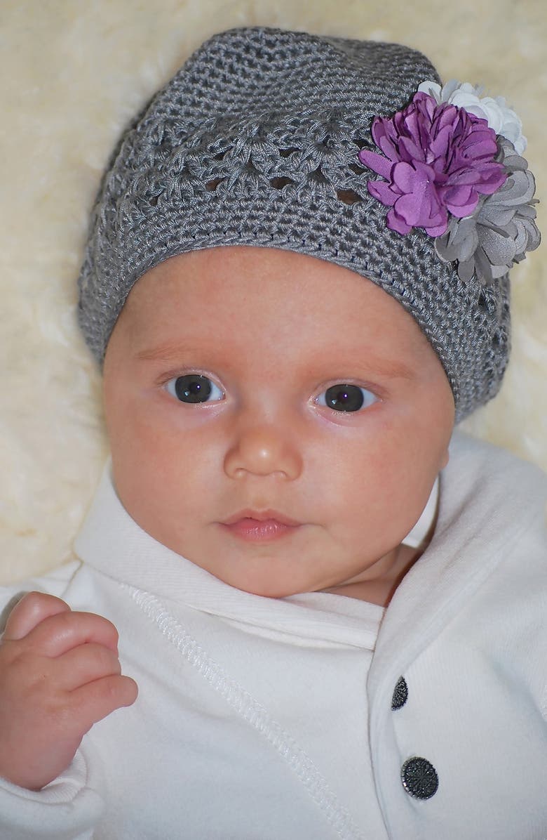 PLH Bows & Laces Crochet Hat, Alternate, color, 