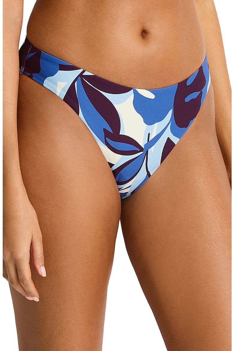 Rumba Sporty Bikini Bottoms, Alternate, color, DENIM BLUE