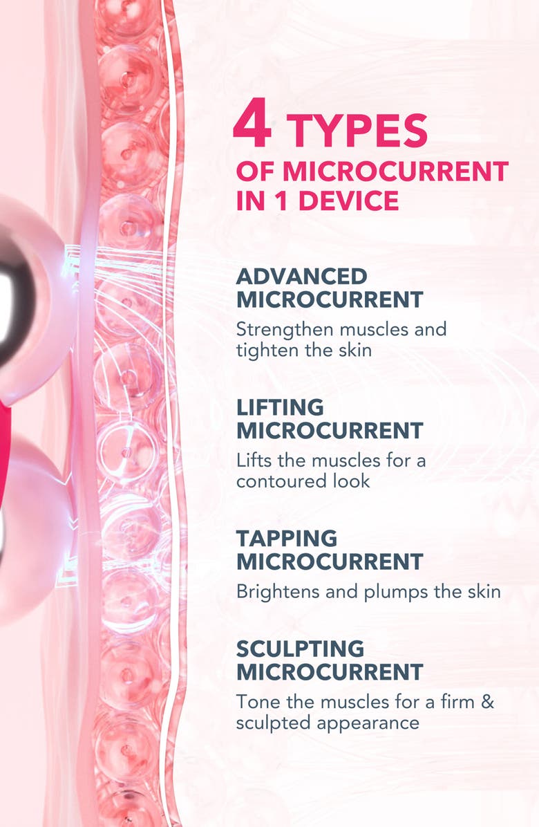 FOREO Bear 2 Advanced Microcurrent Facial Toning Device, Alternate, color, Fuchsia