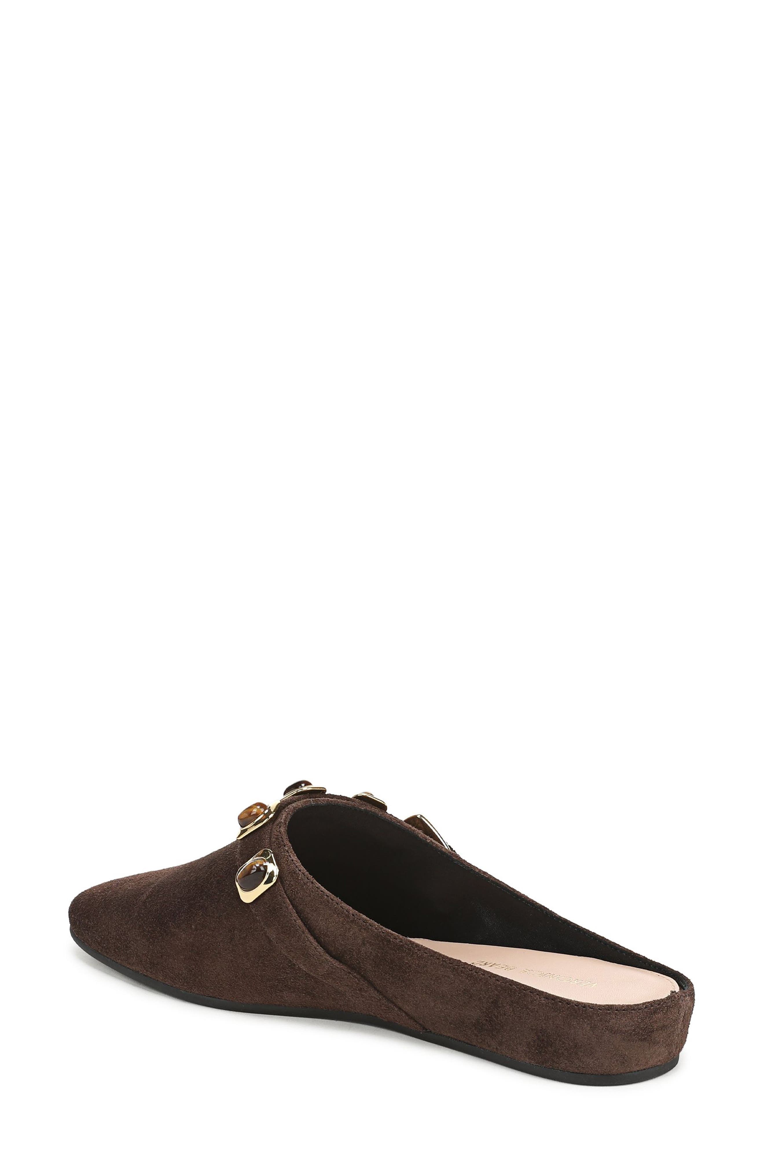 Narcisa Flat Mule, Alternate, color, ESPRESSO