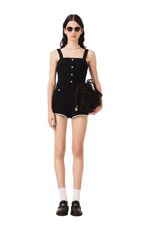 Tweed playsuit