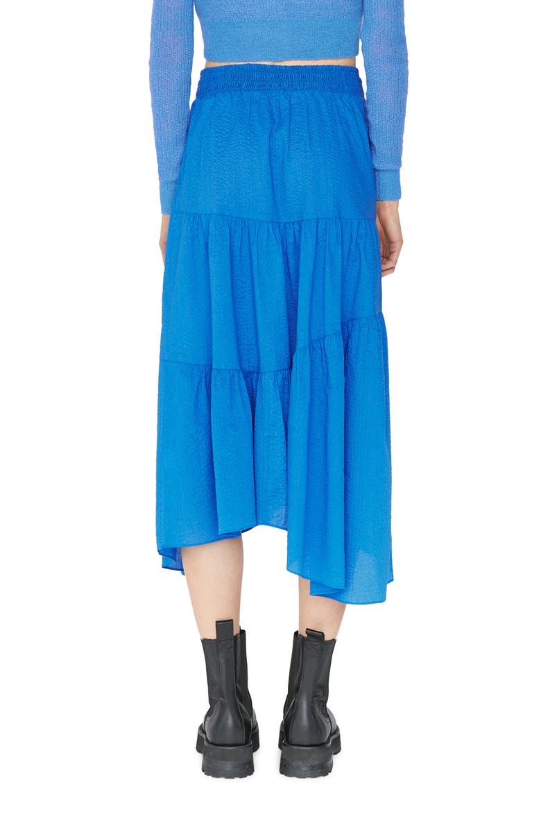 FRAME GATHERED SEAM SKIRT, Alternate, color,
