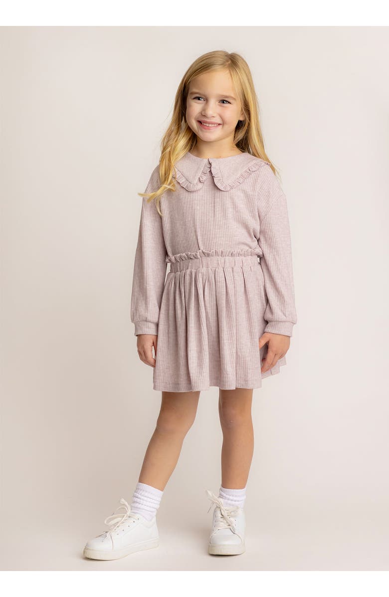 Mabel + Honey Heather Two Piece Set, Alternate, color, Pink