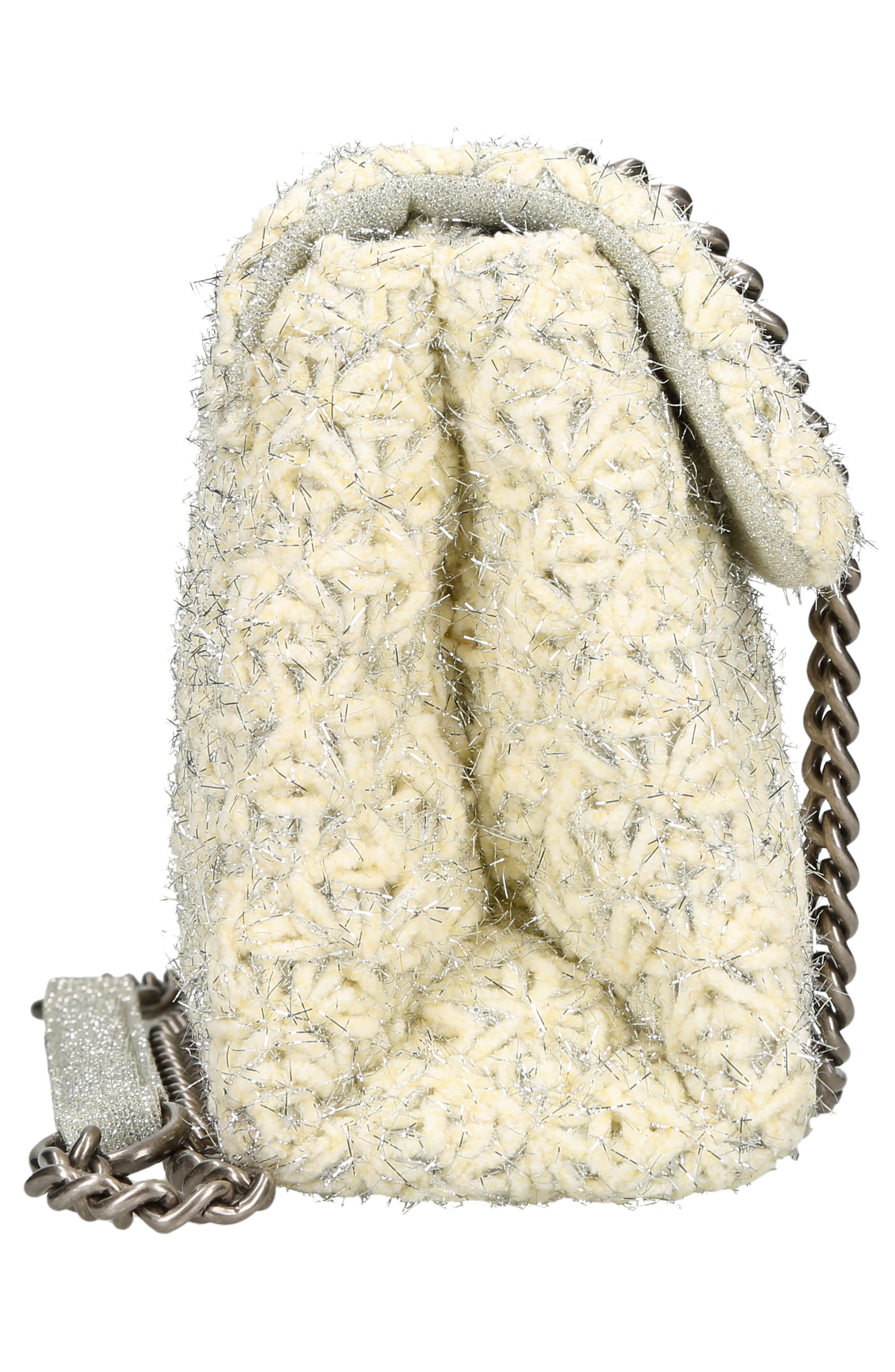 Kurt Geiger London Medium Kensington Tweed Convertible Crossbody Bag, Alternate, color, 
