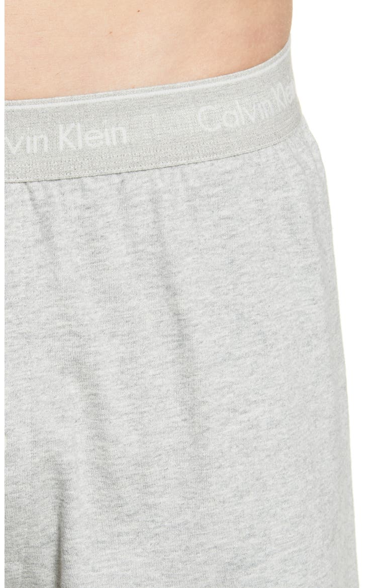 3-Pack Knit Cotton Boxers, Alternate, color, HEATHER GREY/ WHITE/ BLACK