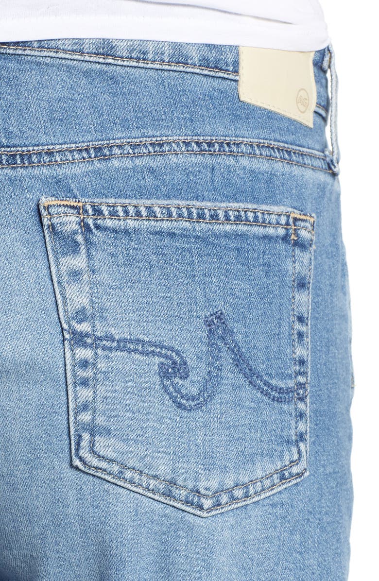 AG The Hailey Cuff Denim Shorts, Alternate, color, 14 Years Foxtail