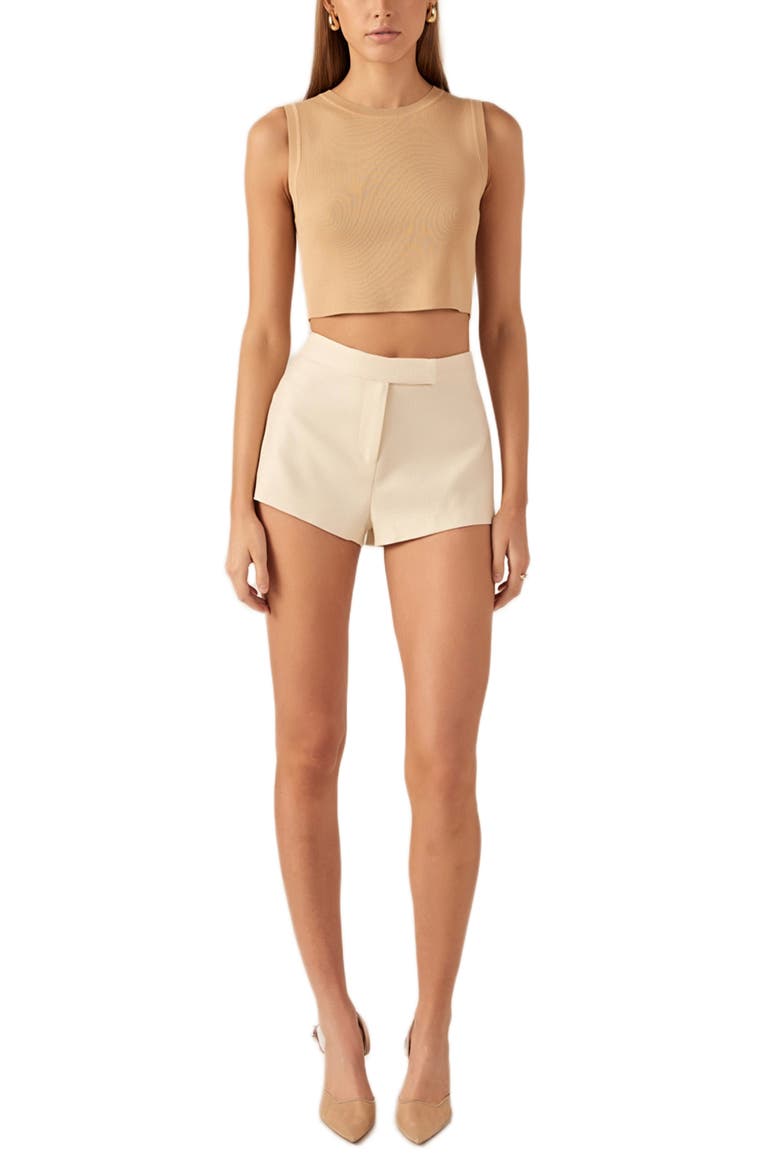 Low Rise Shorts, Alternate, color, LIGHT BEIGE