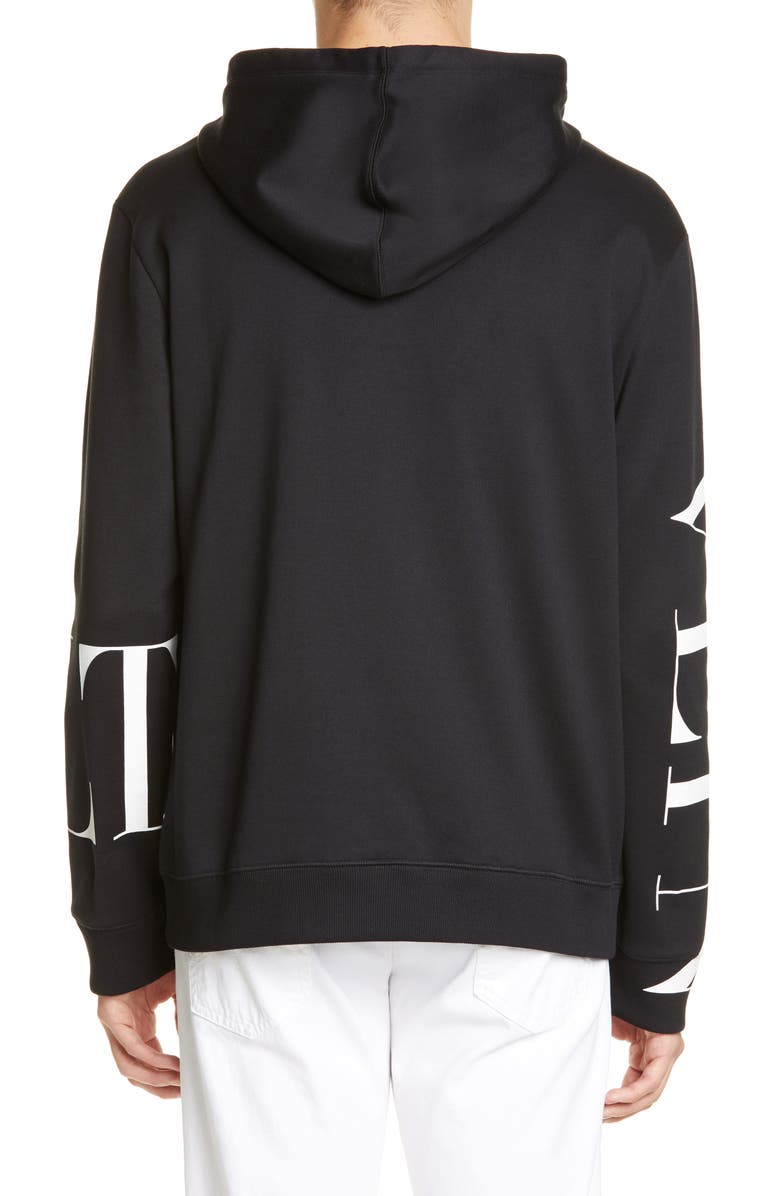 Valentino VLTN Print Hoodie, Alternate, color, 