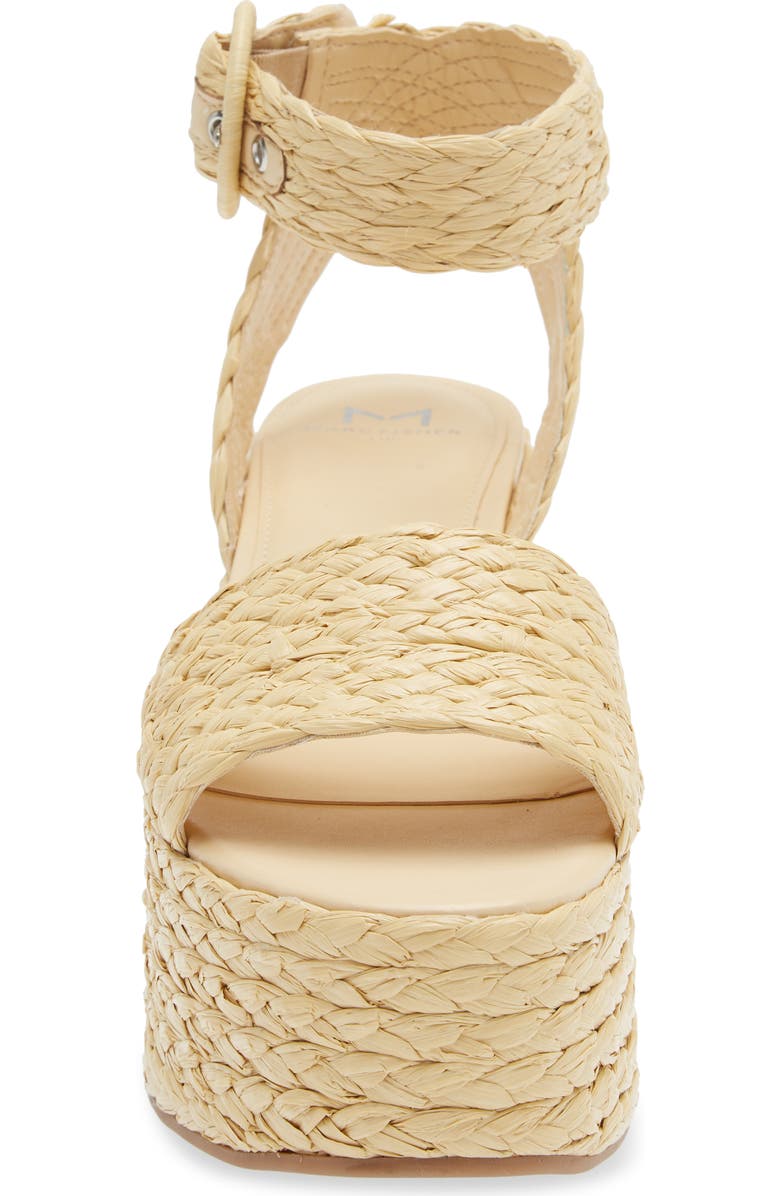 Marc Fisher LTD Marcell Espadrille Platform Sandal, Alternate, color,