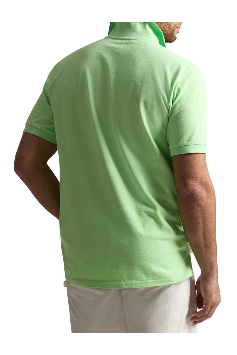 Big & Tall Mesh Polo Shirt, Alternate, color, FADED MINT