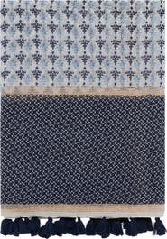 GERARD DAREL Hand Printed Silk Blend Scarf