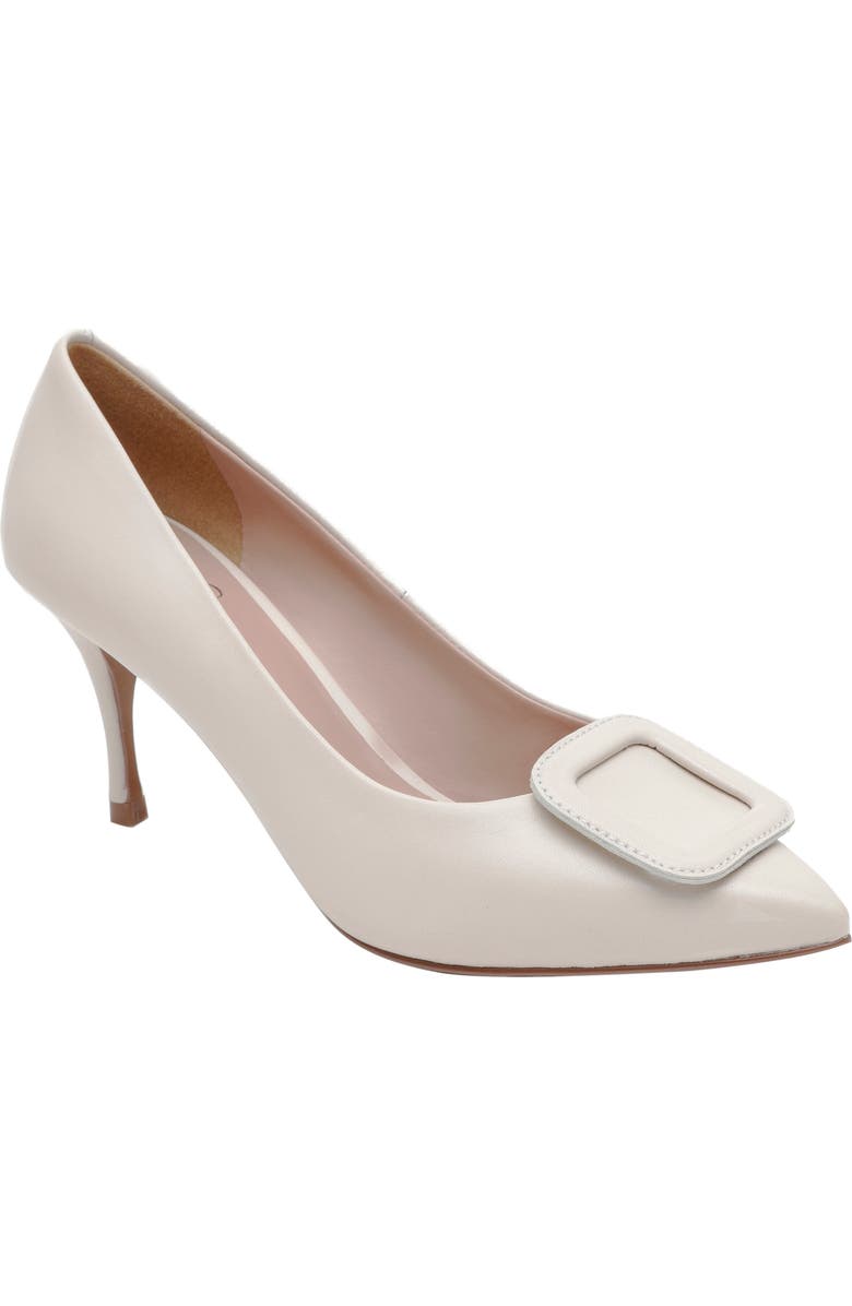 Linea Paolo Pieri Pointed Toe Pump, Main, color, Cream