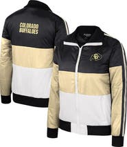 THE WILD COLLECTIVE Women's The Wild Collective Gold Colorado Buffaloes Color-Block Puffer Full-Zip Jacket