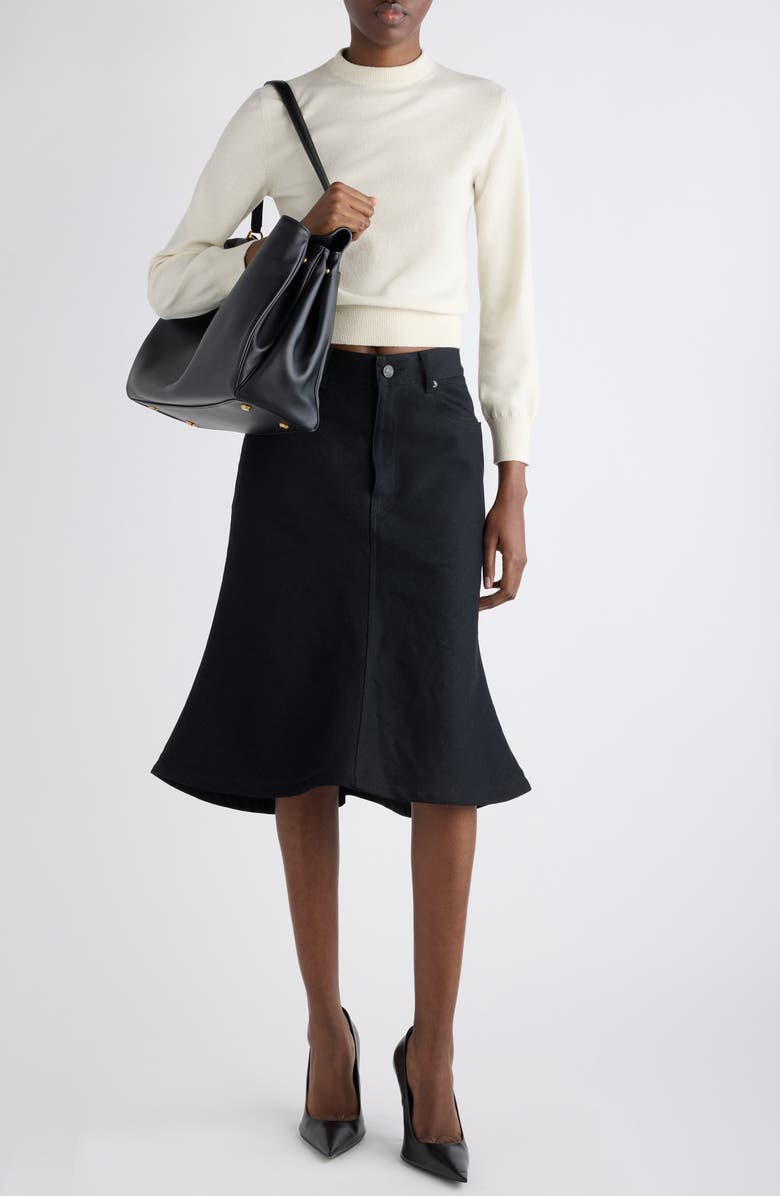 Balenciaga Cashmere Sweater, Alternate, color, 9020 Cream