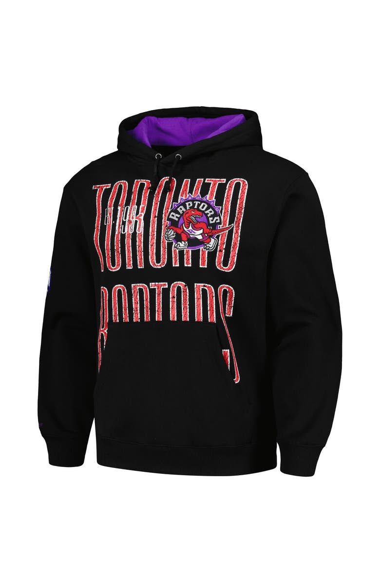 Mitchell & Ness Men's Mitchell & Ness Black Toronto Raptors Hardwood Classics OG 2.0 Pullover Hoodie, Alternate, color, 