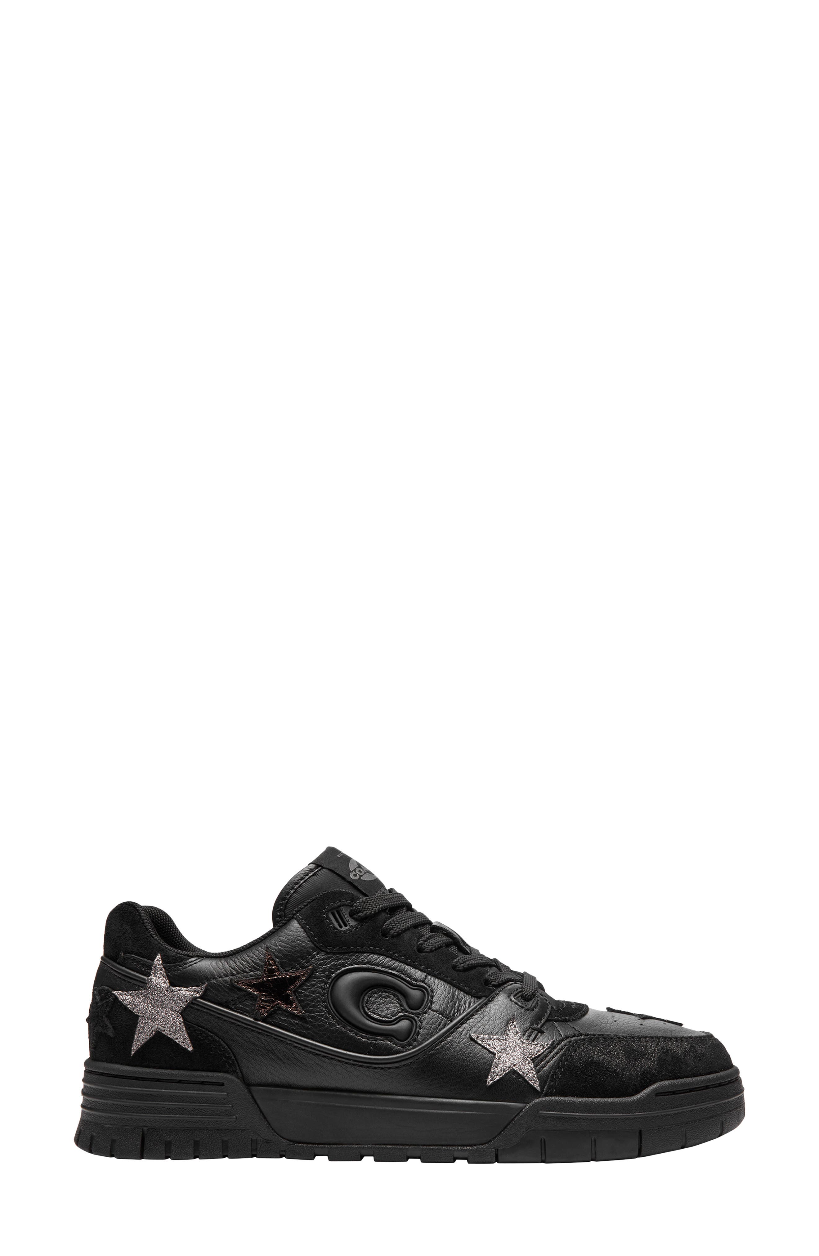 COACH Soho Sneaker, Alternate, color, Black Multi/ Silver