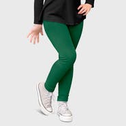 CITY THREADS Girls 100% Soft & Breathable Cotton Sensory Friendly Leggings
