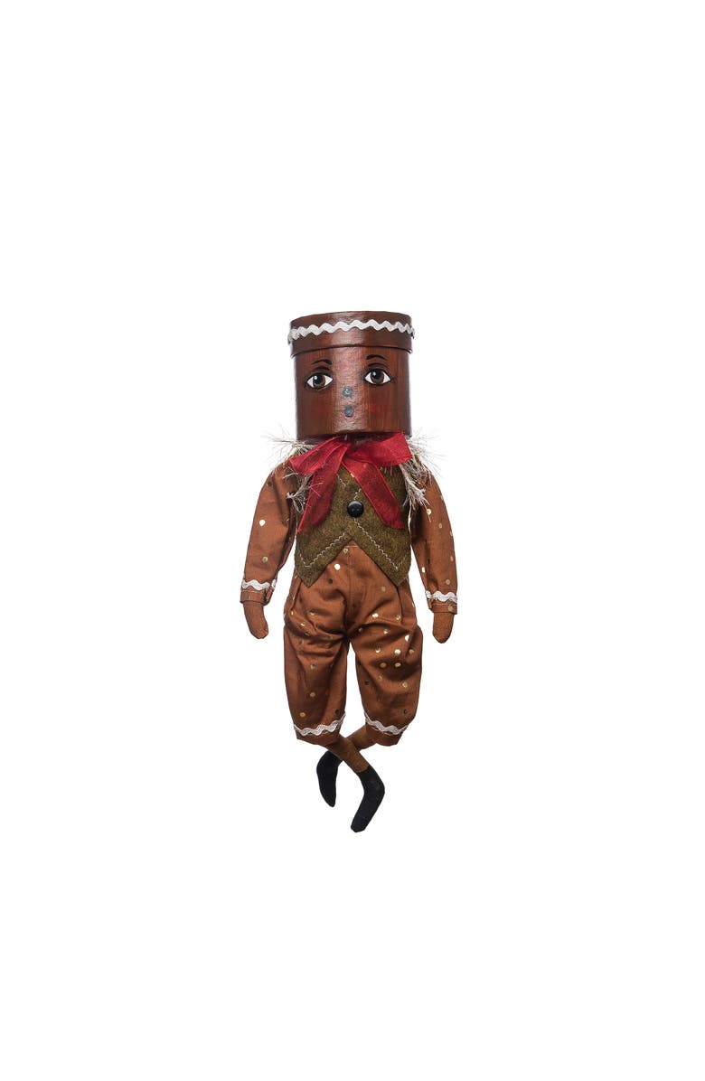 Gallerie II Gionni Gingerbread Doll, Main, color, Brown