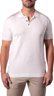Maceoo Tipped Colorblock Polo