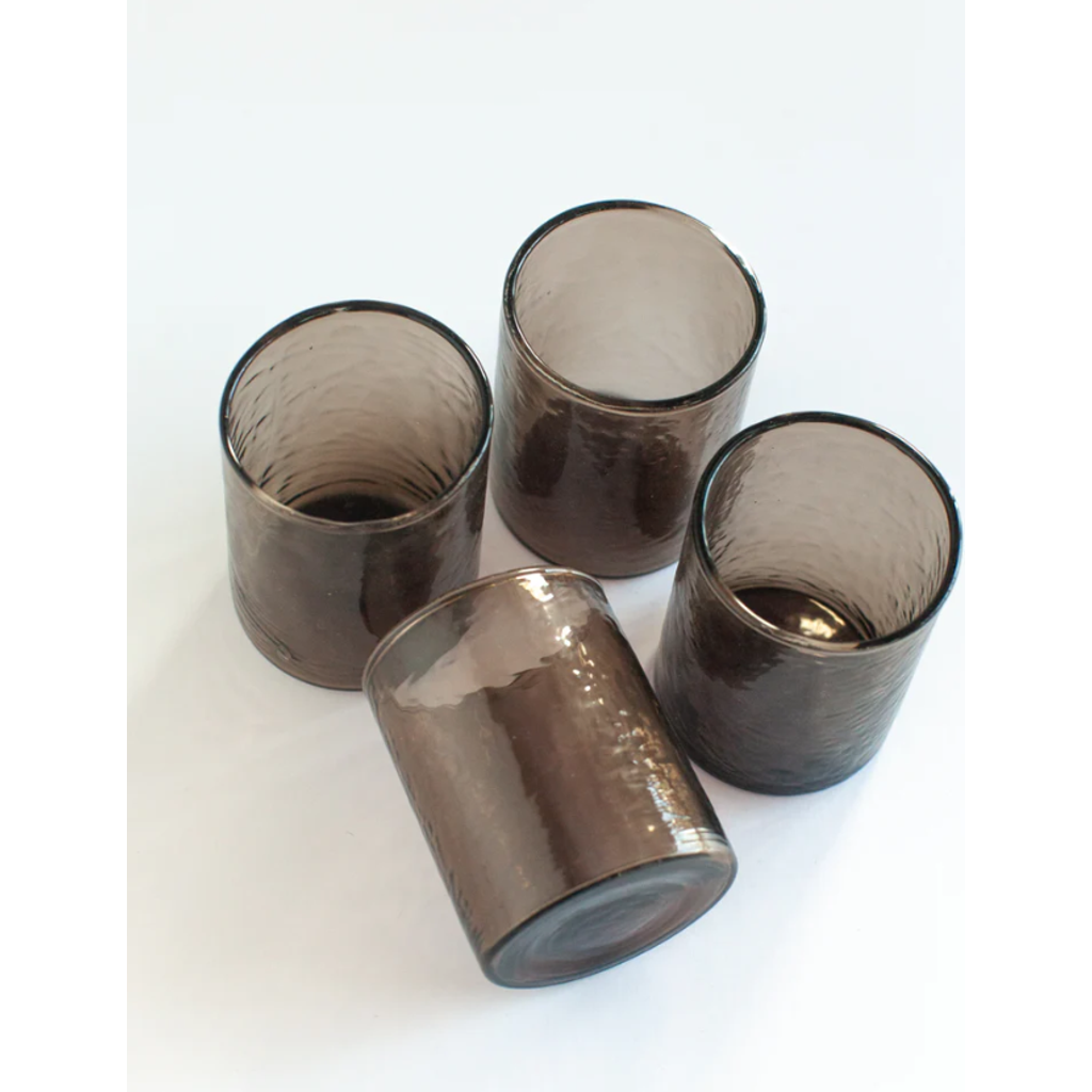 Creative Women Handblown Hammered Glasses