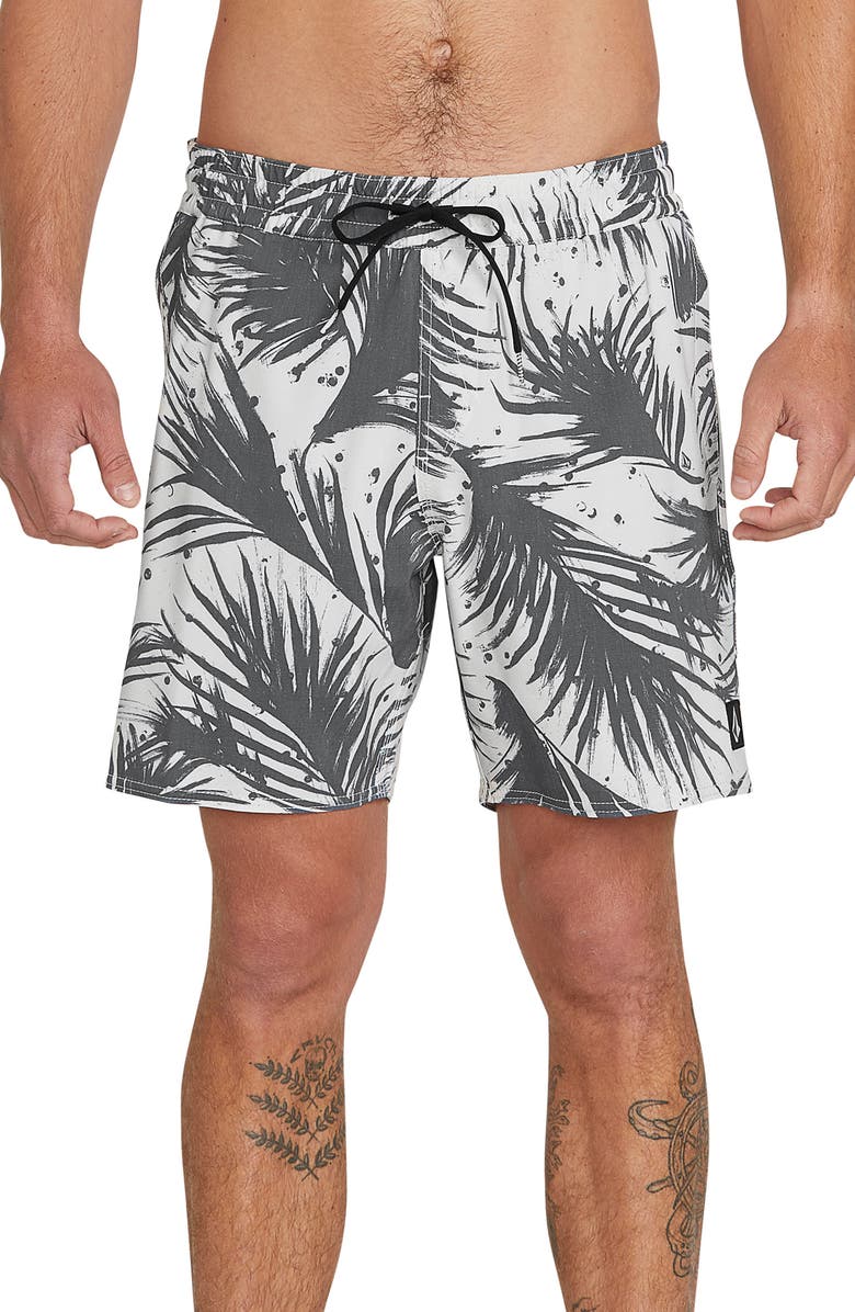 Volcom Mas Palmas Swim Trunks, Main, color, 