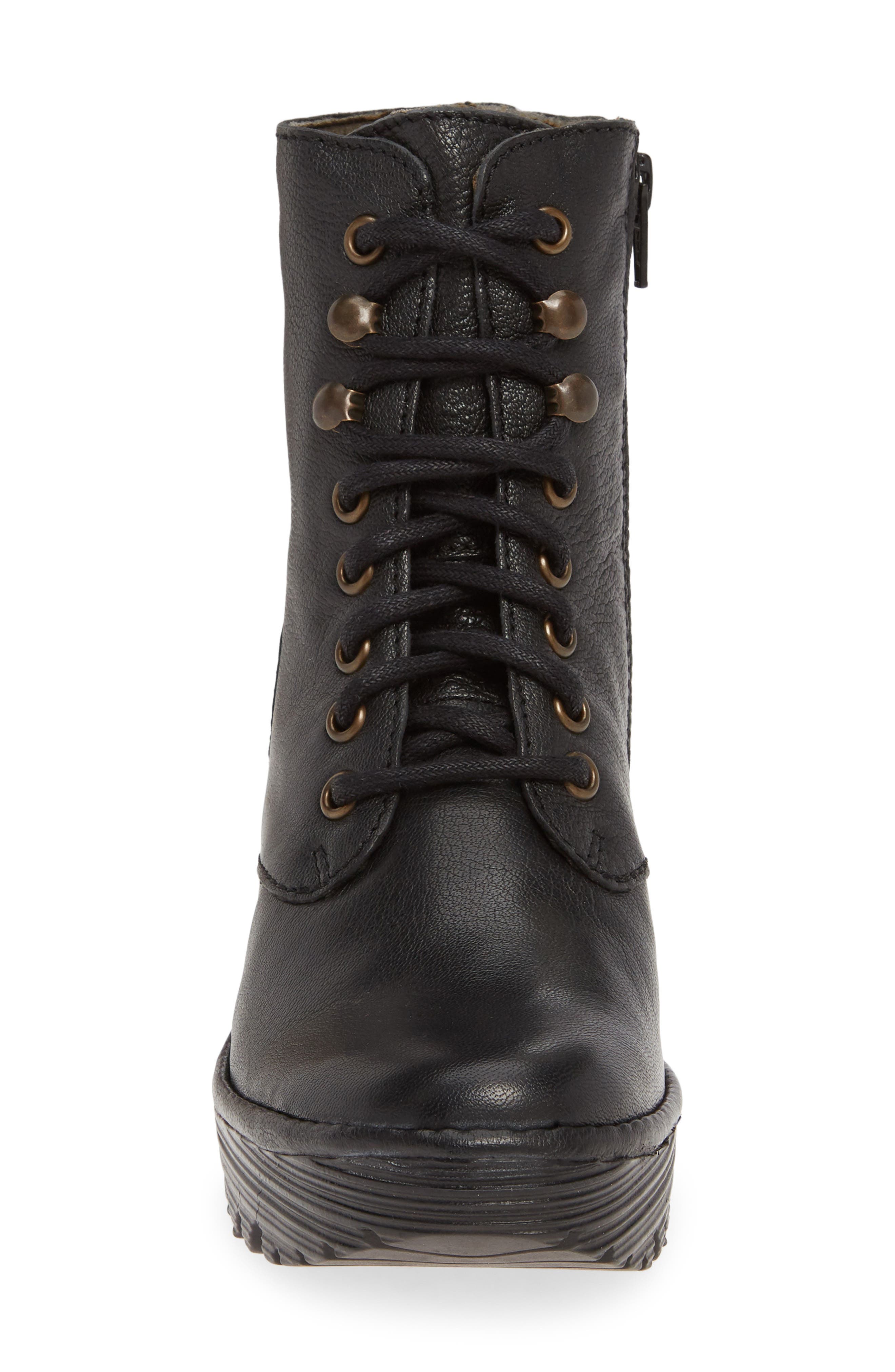 Fly London Ygot Wedge Bootie, Alternate, color, 