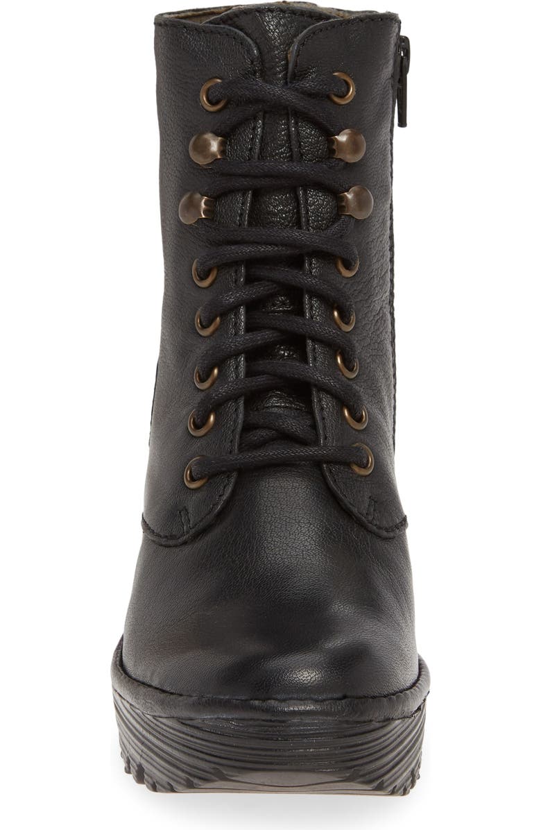 Fly London Ygot Wedge Bootie, Alternate, color,