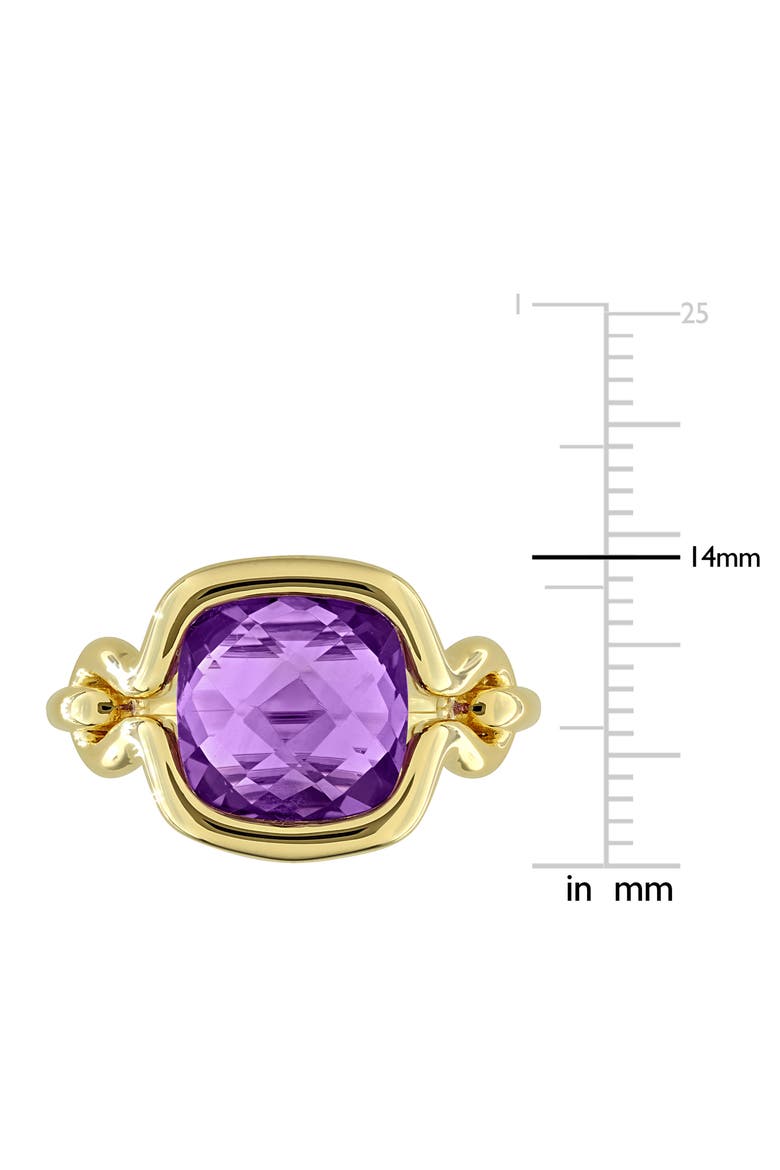 Amethyst Solitaire Ring, Alternate, color, PURPLE