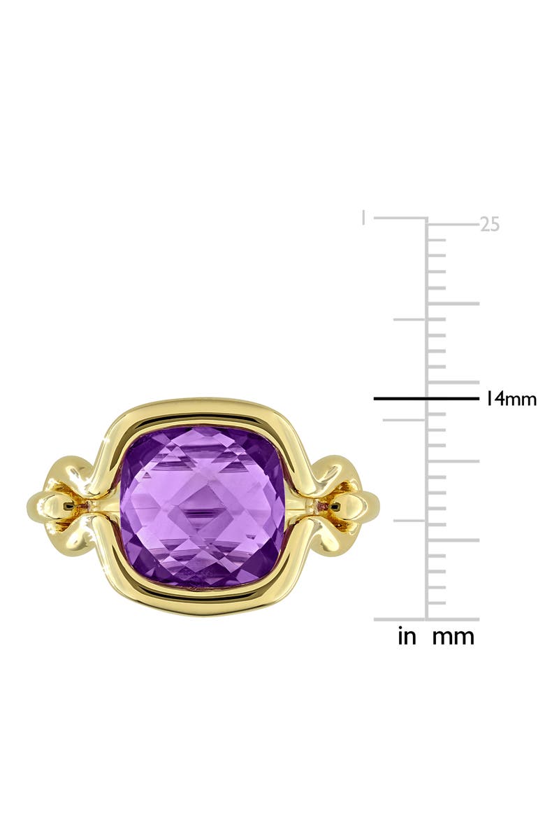 DELMAR Amethyst Solitaire Ring, Alternate, color, 