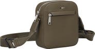 HUGO Ray North/South Faux Leather Crossbody Bag