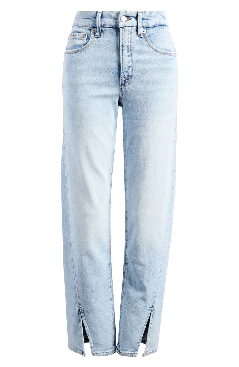 Good American Good Boy Straight Jeans, Alternate, color,