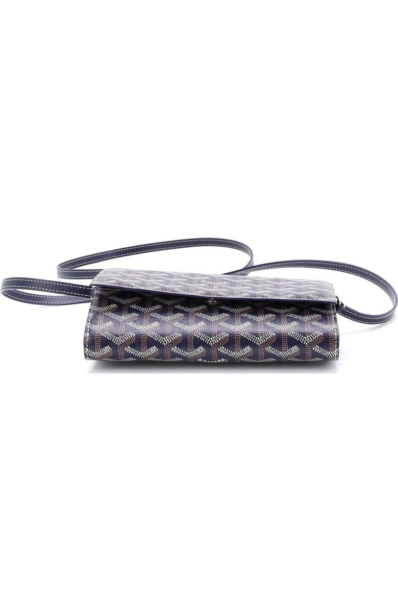 Pre-Owned Goyard Varenne Continental Wallet with Strap Coated Canvas, Alternate, color,