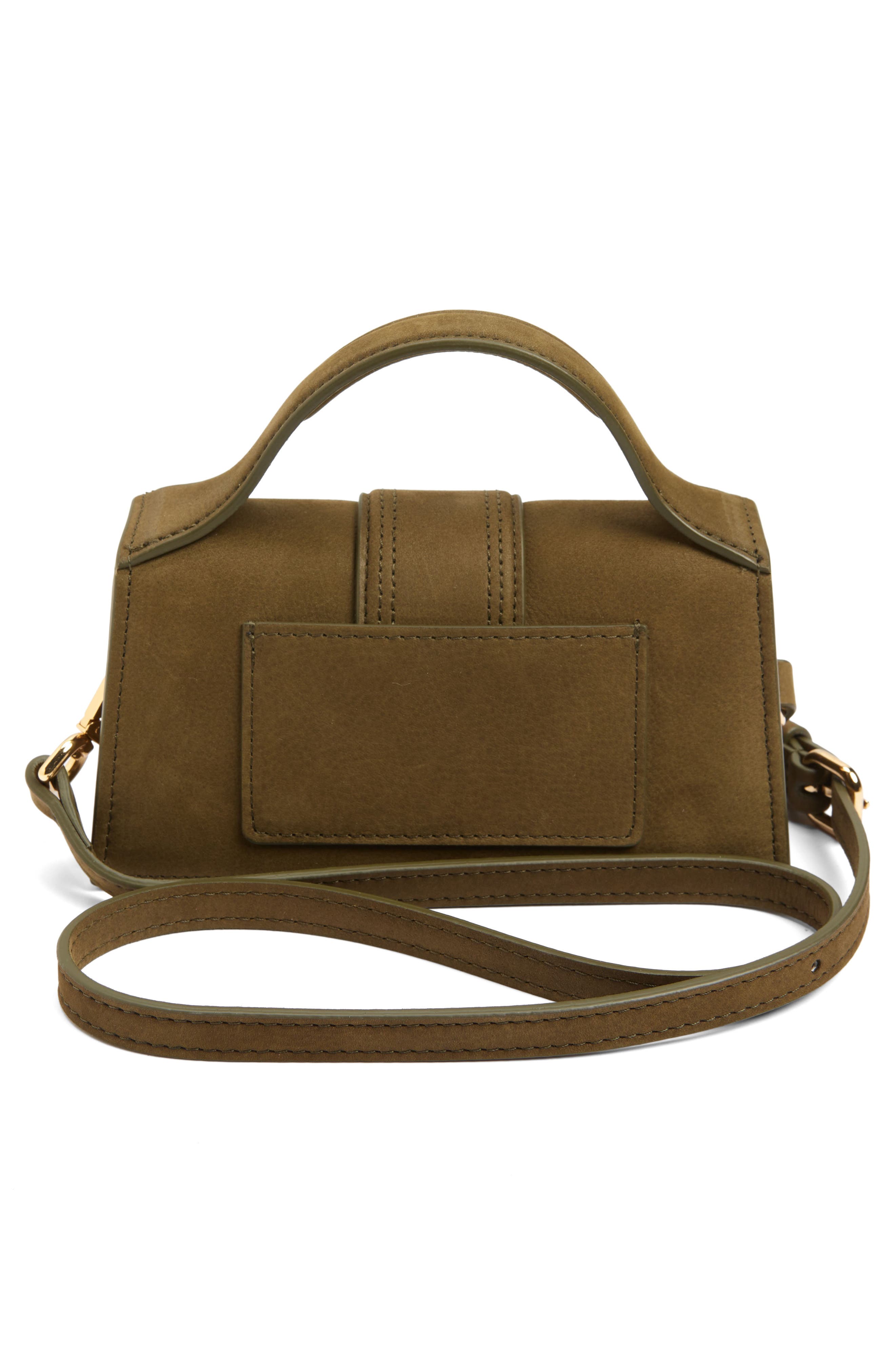 Jacquemus Le Bambino Leather Shoulder Bag, Alternate, color, 