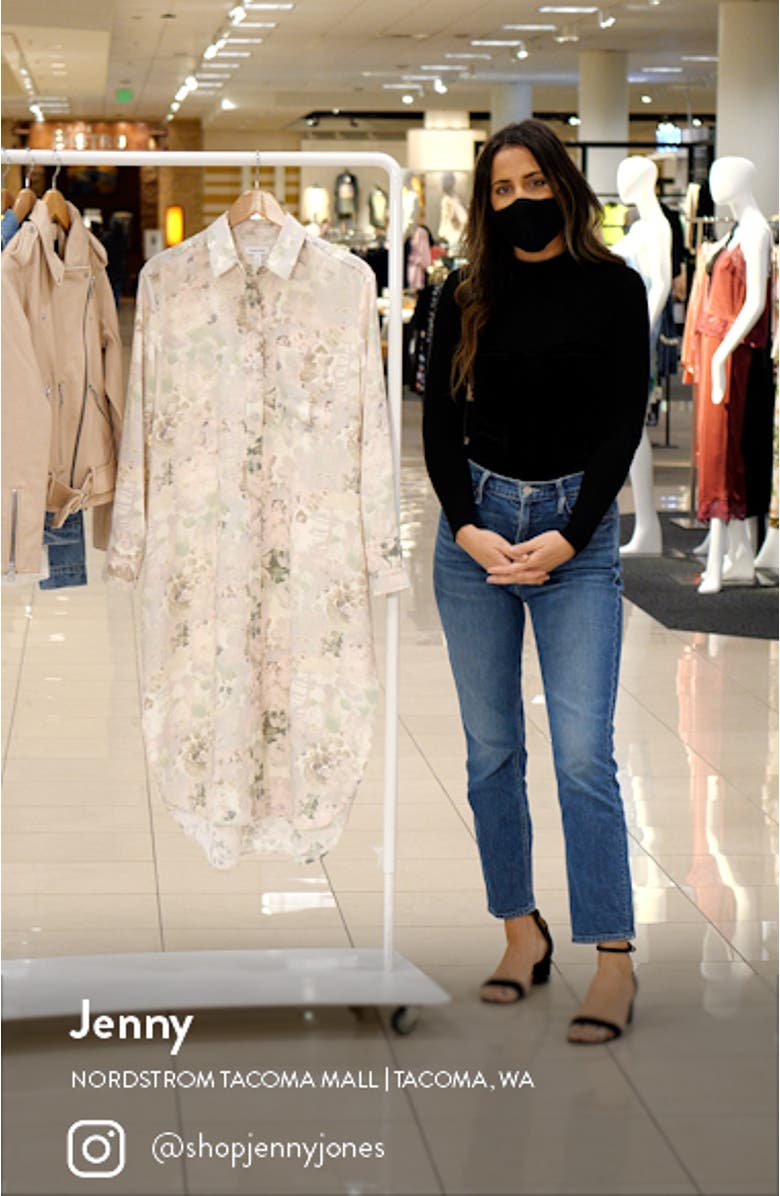 Long Sleeve Shirtdress, sales video thumbnail