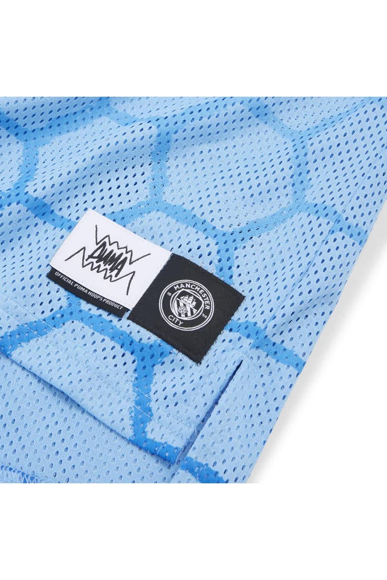Men's Puma Light Blue Manchester City 2025 FIFA Club World Cup dryCELL Basketball Jersey, Alternate, color, Light Blue