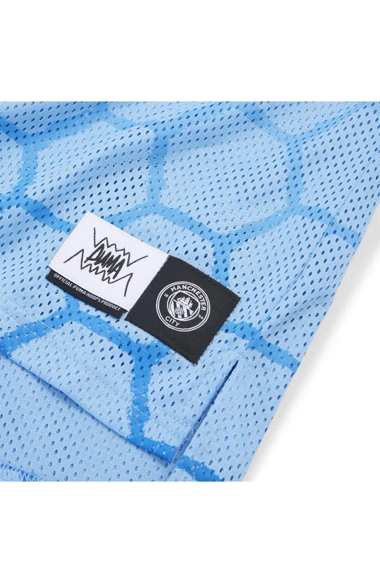 PUMA Men's Puma Light Blue Manchester City 2025 FIFA Club World Cup dryCELL Basketball Jersey, Alternate, color, Light Blue