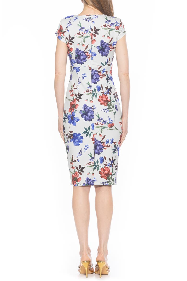 Evan Sheath Dress, Alternate, color, MINT FLORAL