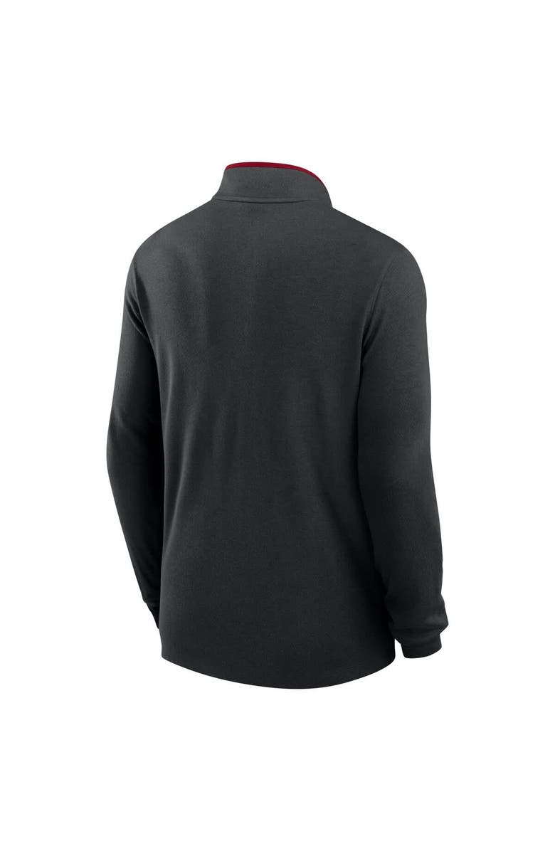 Nike Men's Nike  Black Alabama Crimson Tide Victory Performance Half-Zip Top, Alternate, color, 