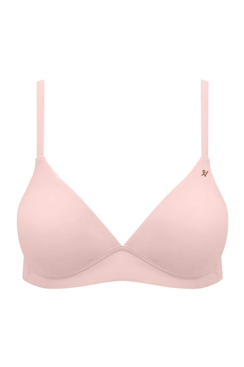 The Stretch Easy Does It Bralette, Alternate, color, BLUSH PINK