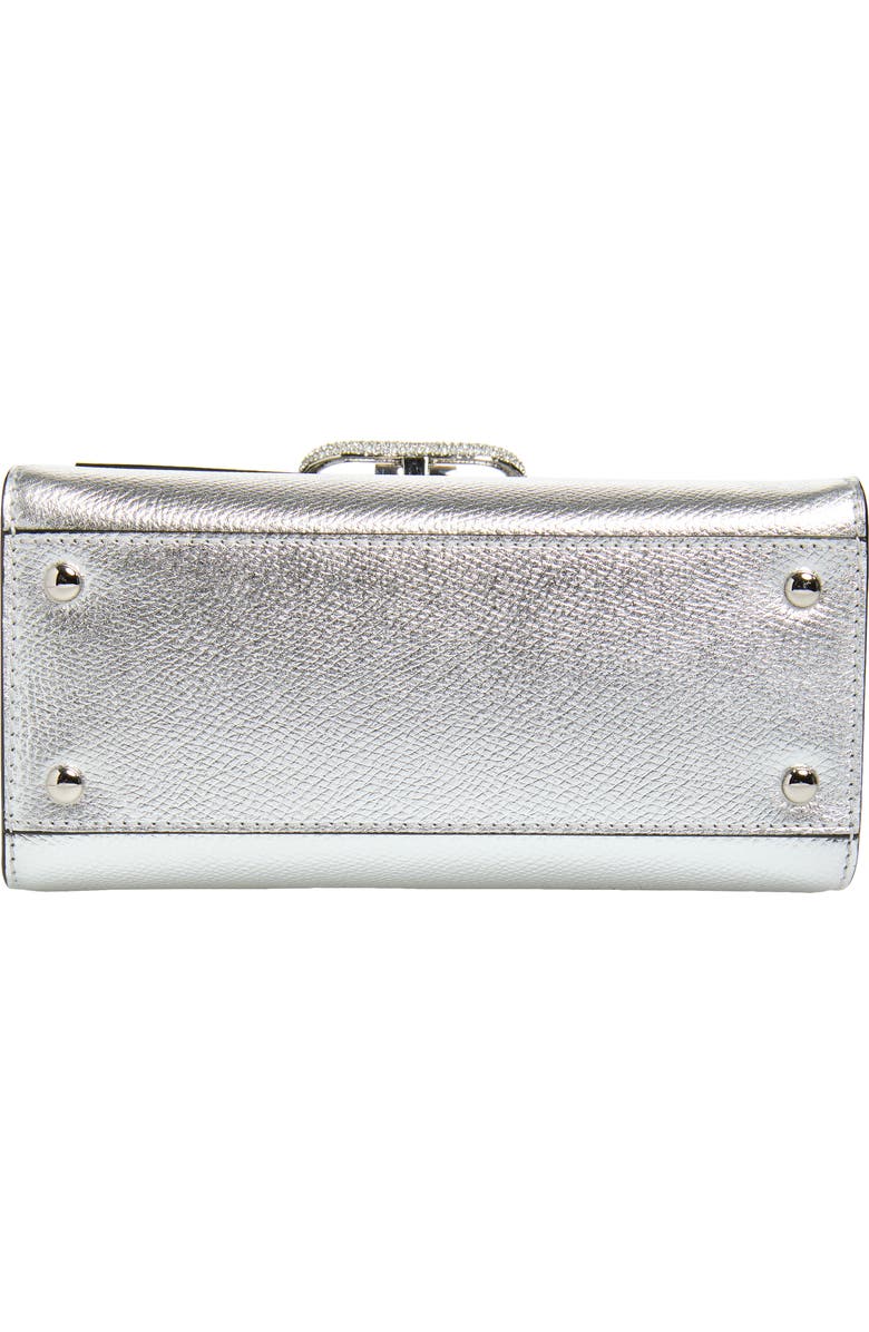 Valentino Garavani Mini Vsling Top Handle Bag, Alternate, color, Silver Lilac