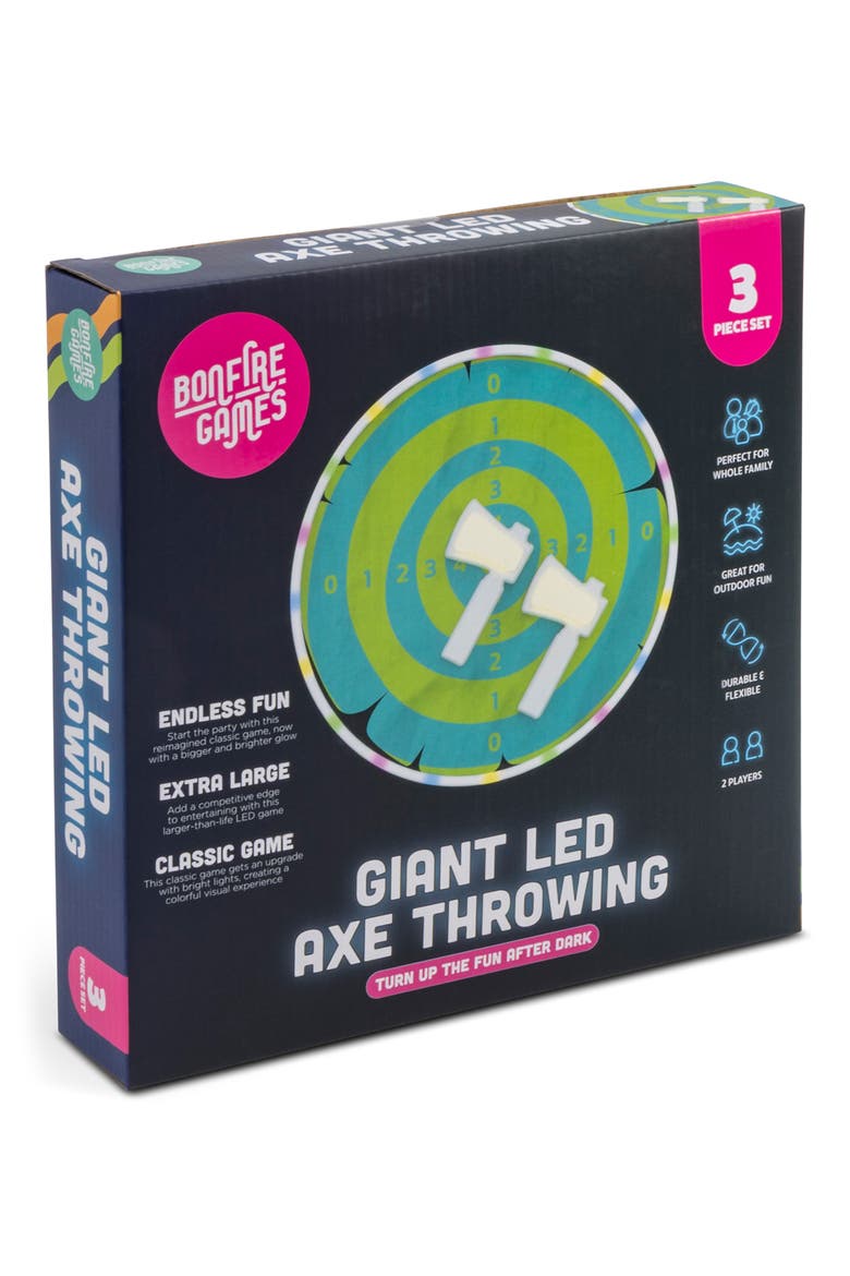 Giant LED Axe Throwing 3-Piece Game, Alternate, color, MULTI