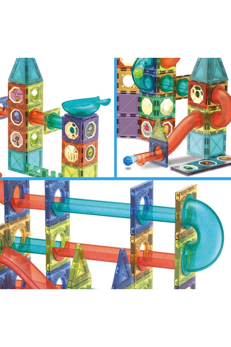 Marble Run Blocks, Alternate, color, Multi Colour
