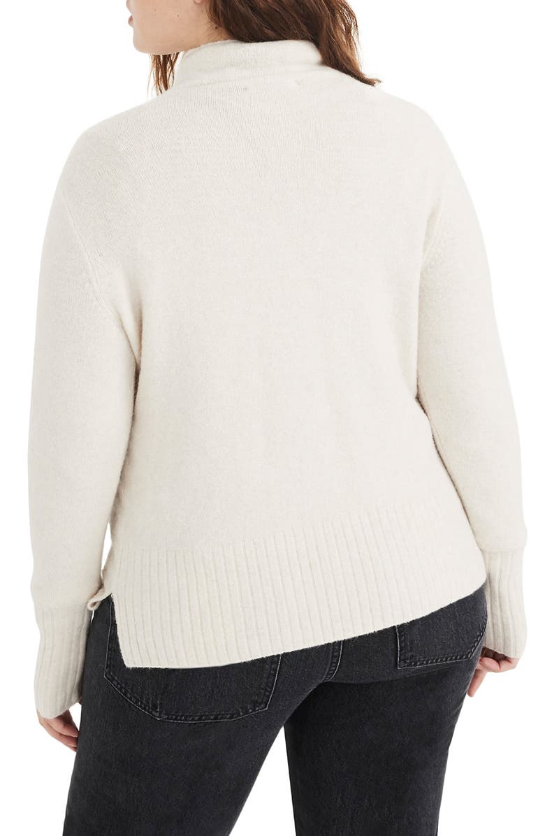 Madewell Inland Rolled Turtleneck Sweater, Alternate, color, 