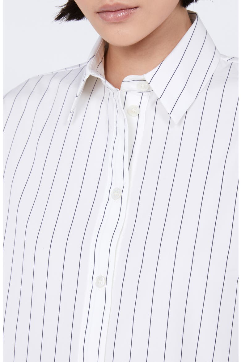 Effige Cotton Button-Up Shirt, Alternate, color, WHITE