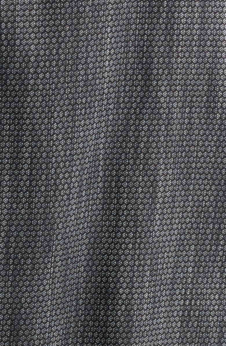 Robert Barakett Rufus Cotton Button-Up Shirt, Alternate, color, Black